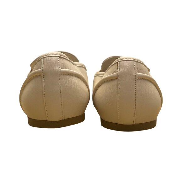 Cushionaire Women’s Cream Gold Snaffle Bit Memory Foam Loafers Size 9W - Picture 7 of 9